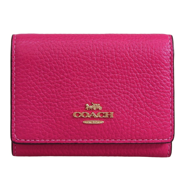 COACH（コーチ） 財布 レディース 三つ折り財布 アウトレット レザー