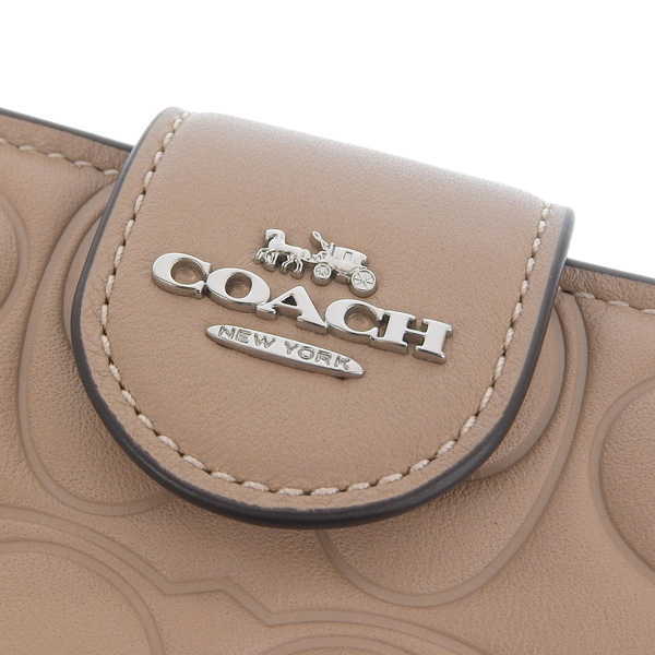 COACH（コーチ） 財布 レディース 二つ折り財布 アウトレット レザー