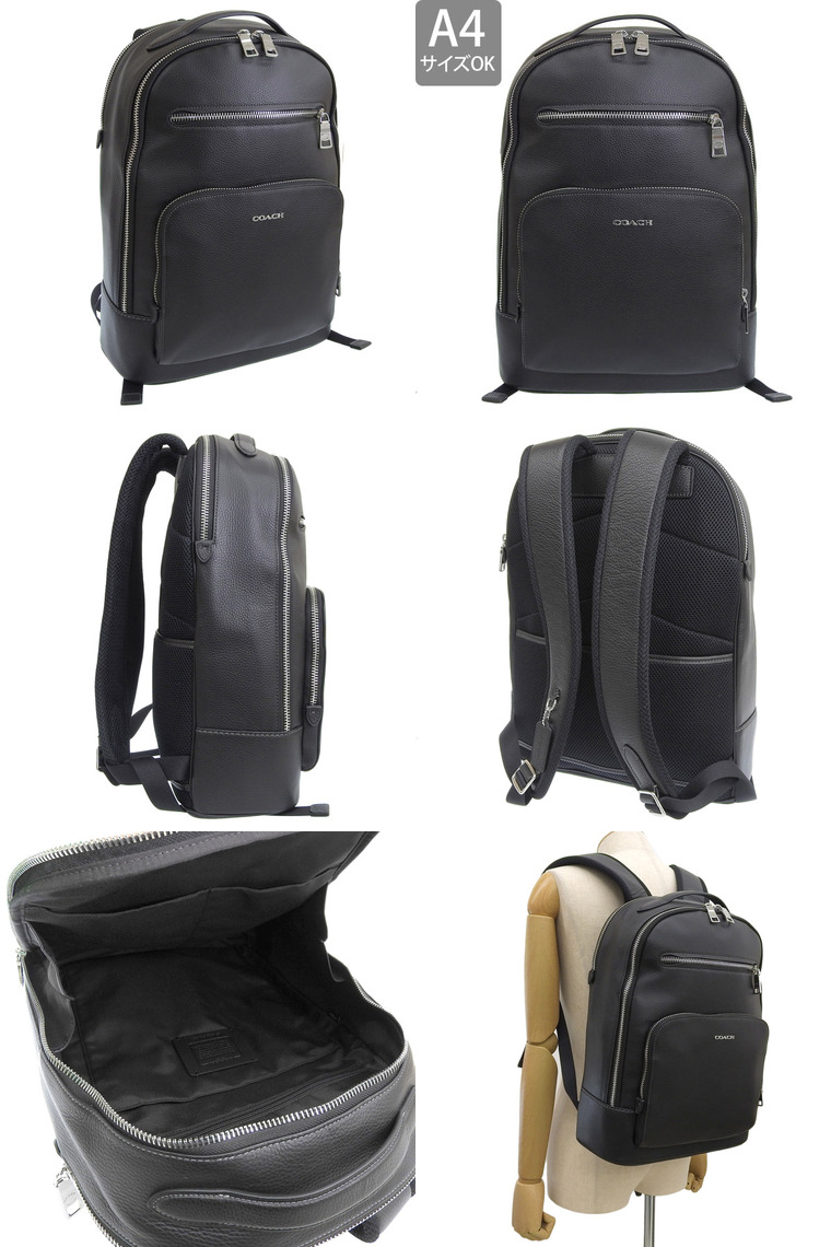 COACH バックパック Amazon.co.jp: コーチ メンズ ゴッサムバックパック, チャコール
