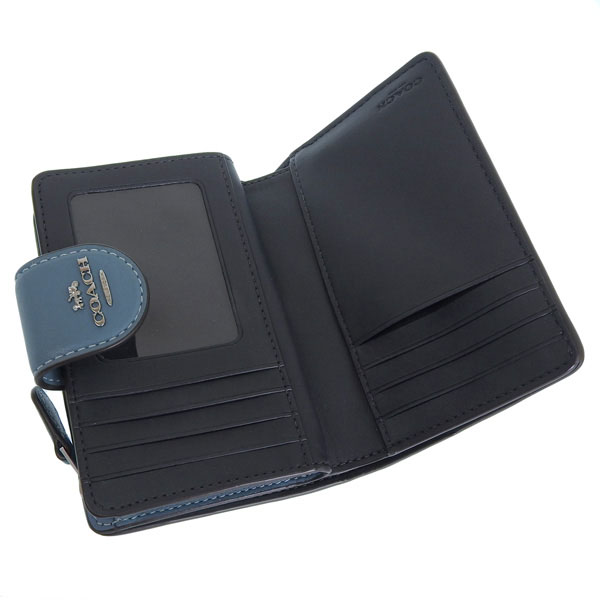 COACH（コーチ） 財布 レディース 二つ折り財布 アウトレット レザー