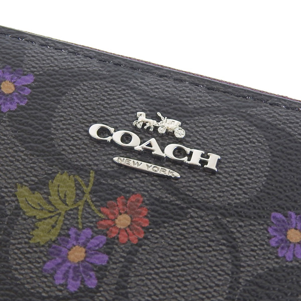 COACH コーチ 財布 レディース 長財布 アウトレット ブラック