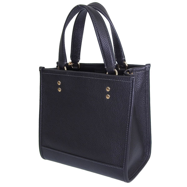 美品 coach デンプシートート 2way ショルダーバッグ オールレザー 黒 COACH（コーチ） バッグ レディース ショルダーバッグ 2way 斜めがけ