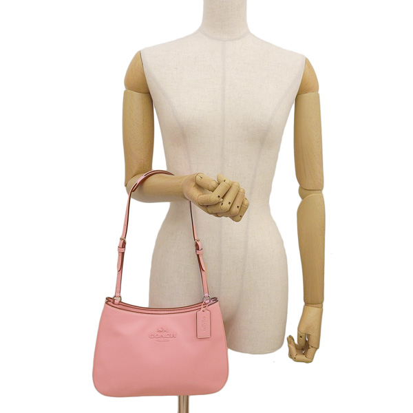 お値下げ中新品、未使用COACH ショルダーバッグ ピンク/ホワイト COACH（コーチ） バッグ レディース ショルダーバッグ アウトレット