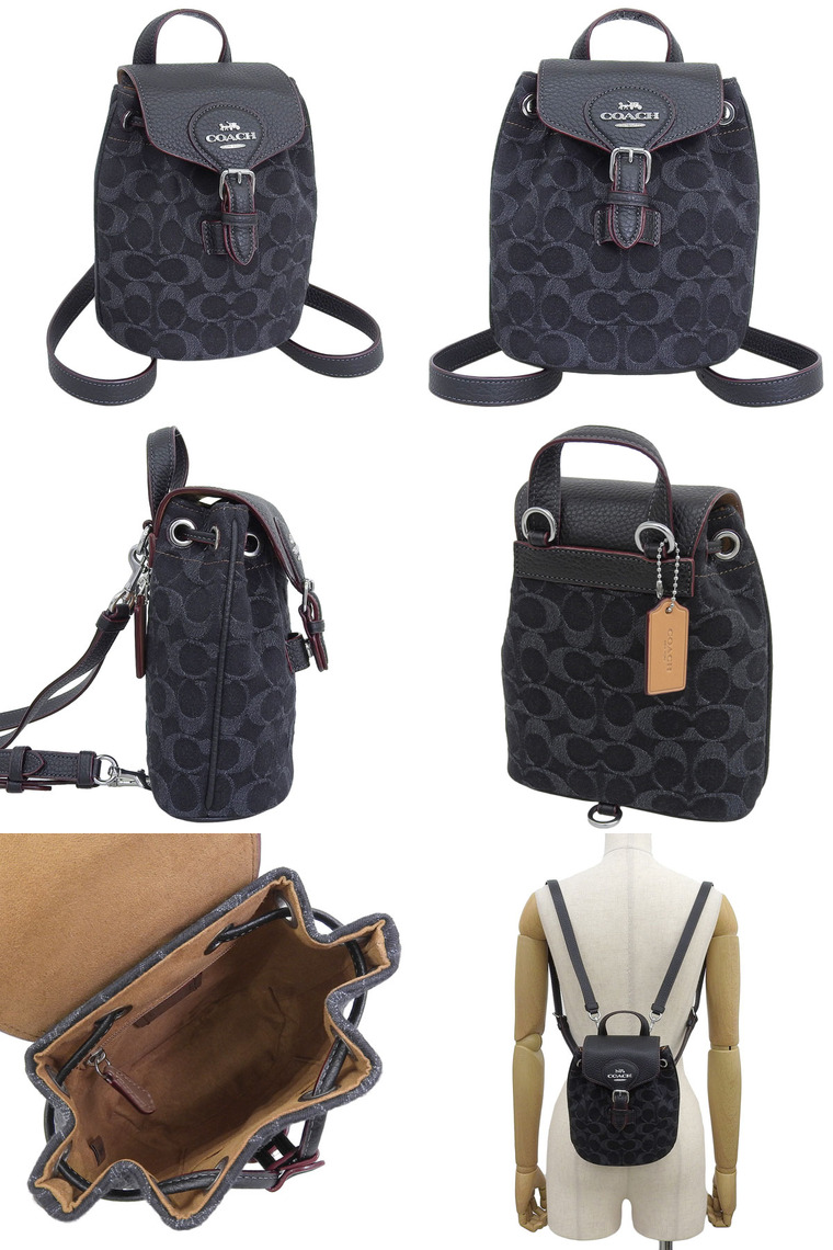 COACH コーチ バッグ レディース 2WAY リュック ショルダー