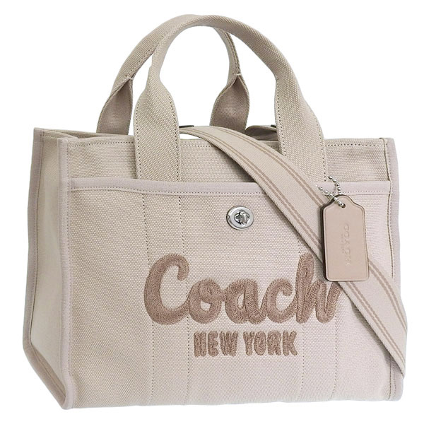 コーチ バッグ レディース ショルダーバッグ 2WAY トートバッグ キャンバス カーゴトート CARGO TOTE CP158 COACH