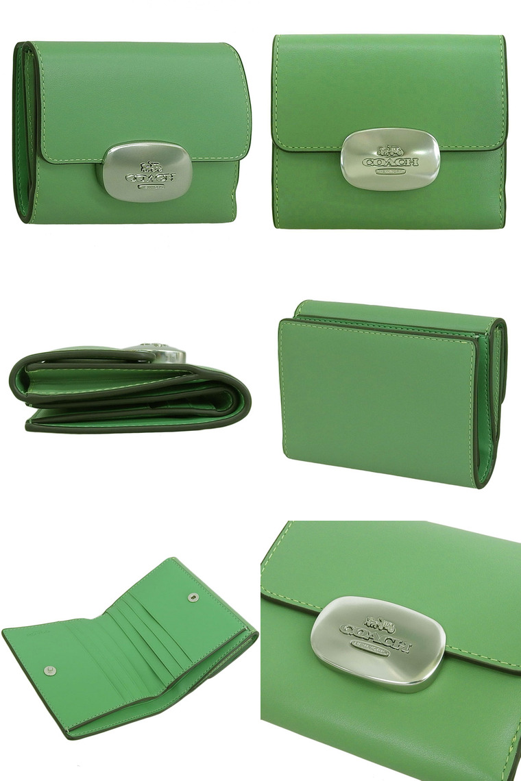 COACH（コーチ） 財布 レディース 2つ折り 折財布 コンパクト