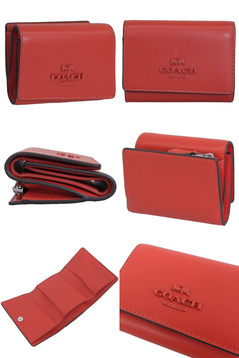 COACH コーチ 財布 レディース 3つ折り 折財布 ミニ財布