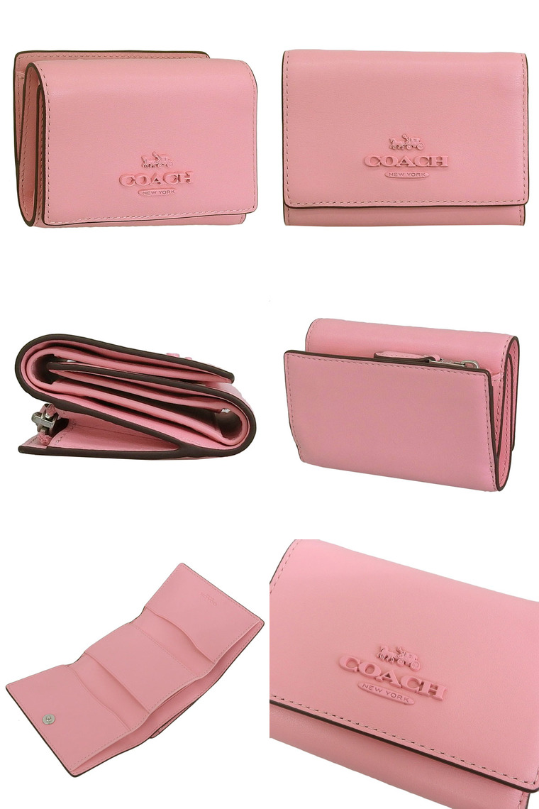 COACH（コーチ） 財布 レディース 3つ折り 折財布 ミニ財布 コンパクト