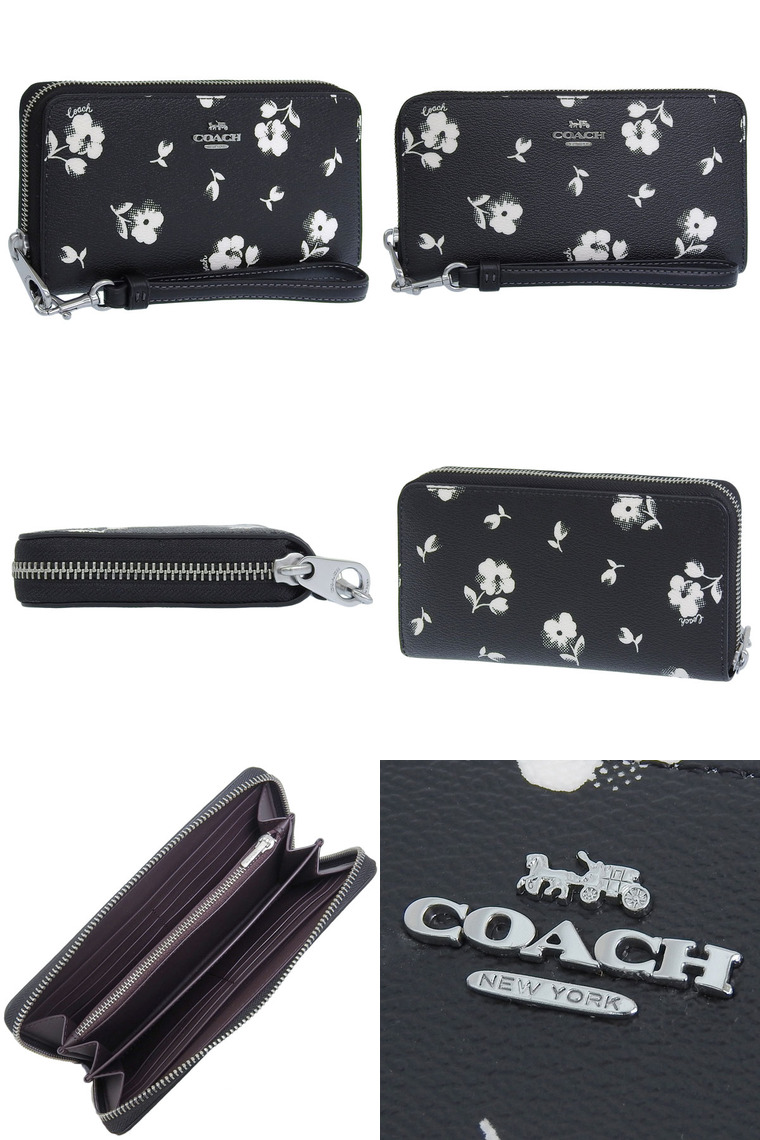 COACH（コーチ） 財布 レディース ラウンドファスナー長財布