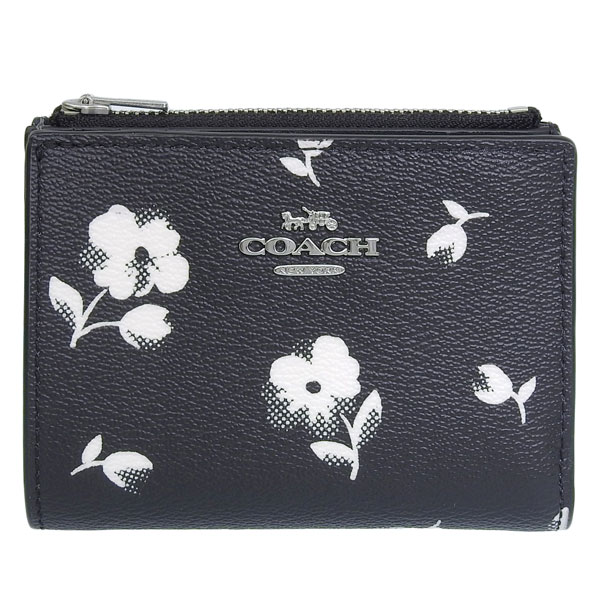 COACH コーチ 二つ折り財布 フローラルプリント CR792チョークマルチ cp427sva47b.jpg