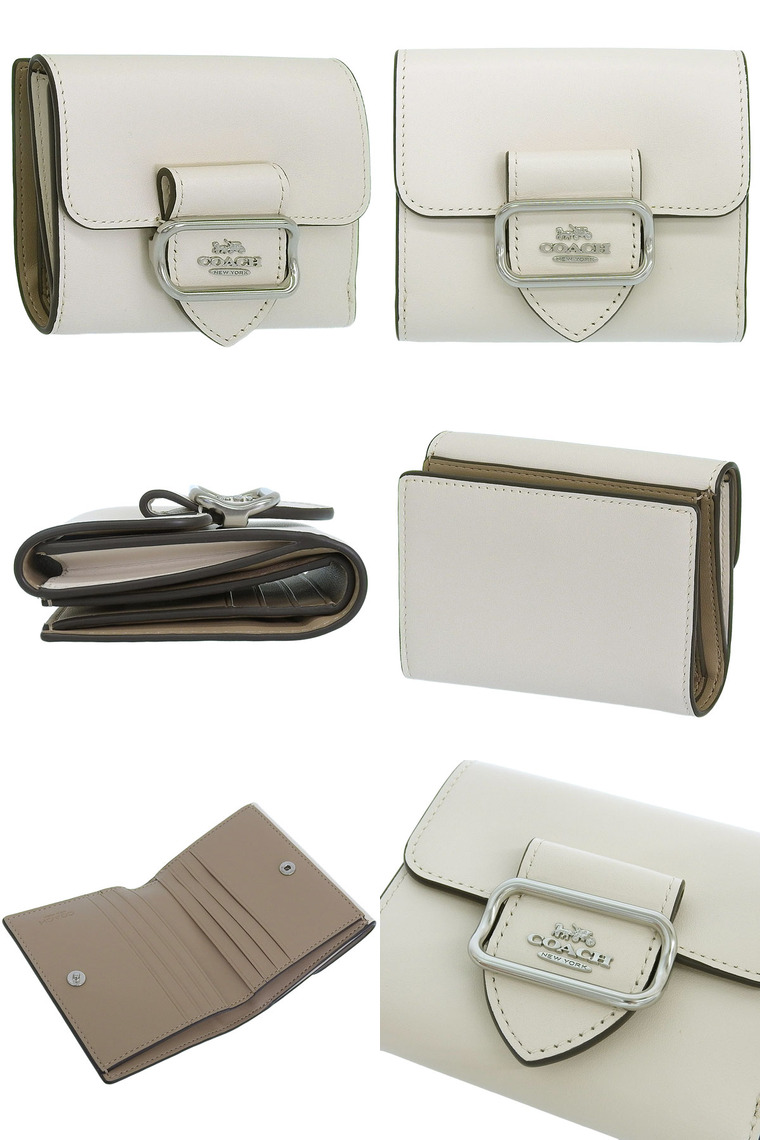 COACH（コーチ） 財布 レディース 2つ折り 折財布 コンパクト