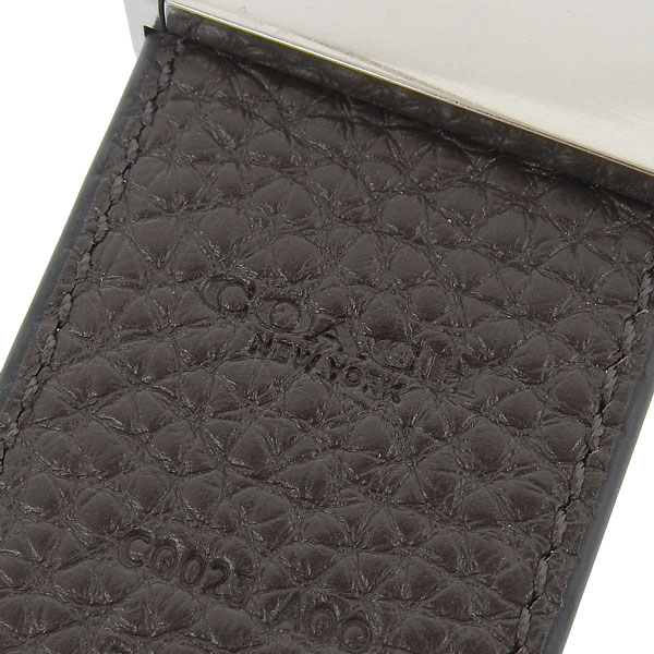 COACH（コーチ） ベルト メンズ アウトレット レザー ブラック