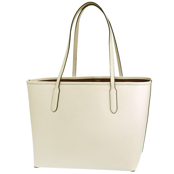 COACH Coach Bag ホワイト トートバッグ COACH（コーチ） バッグ レディース トートバッグ アウトレット レザー