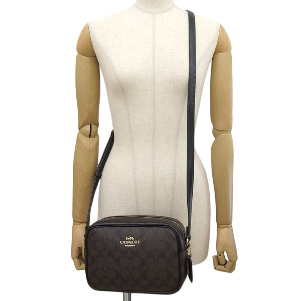 未使用☆COACHコーチ カメラバッグ ショルダーバッグ ブラウン ブラック COACH（コーチ） ショルダーバッグ レディオ カメラ バッグ メンズ