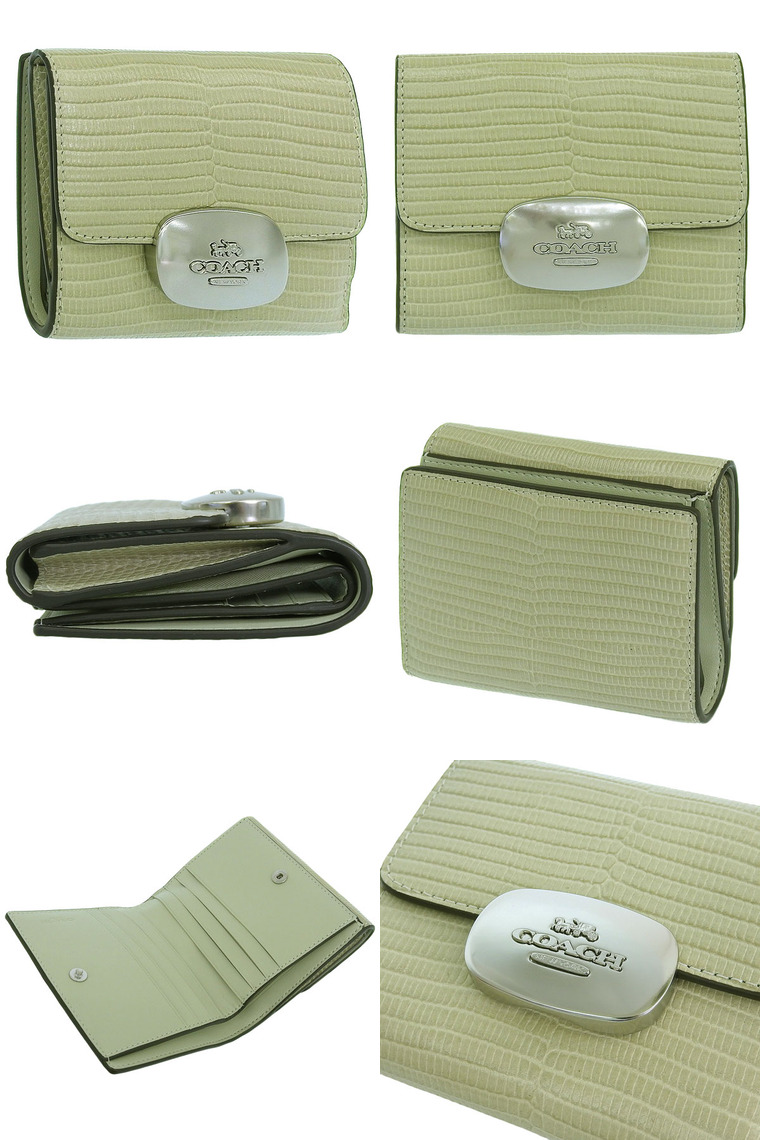 COACH（コーチ） 財布 レディース 2つ折り 折財布 コンパクト