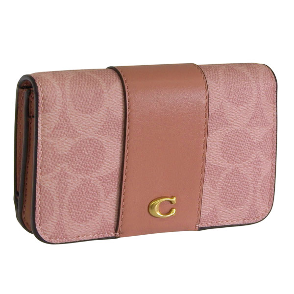 COACH（コーチ） 財布 レディース 二つ折り財布 アウトレット レザー