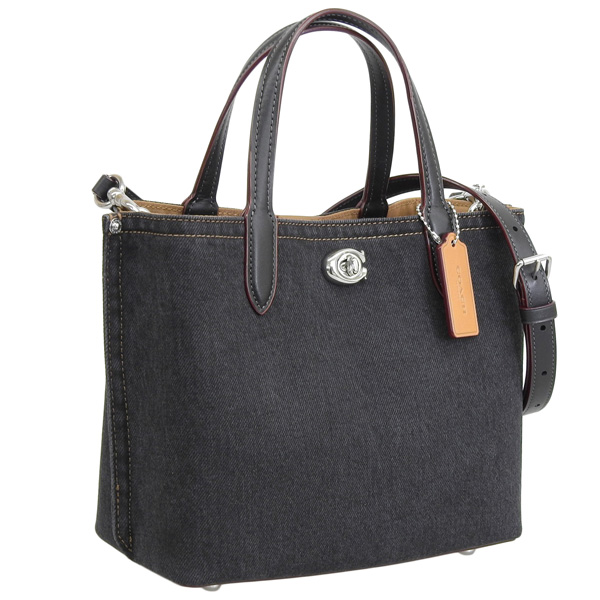 COACH コーチ バッグ CR708 デニム 2024新作 2way 斜め掛け