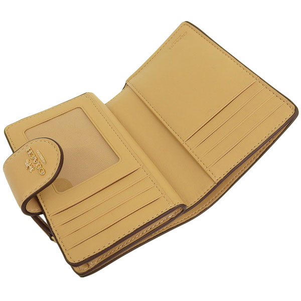 COACH（コーチ） 財布 レディース 2つ折り 折財布 コンパクト