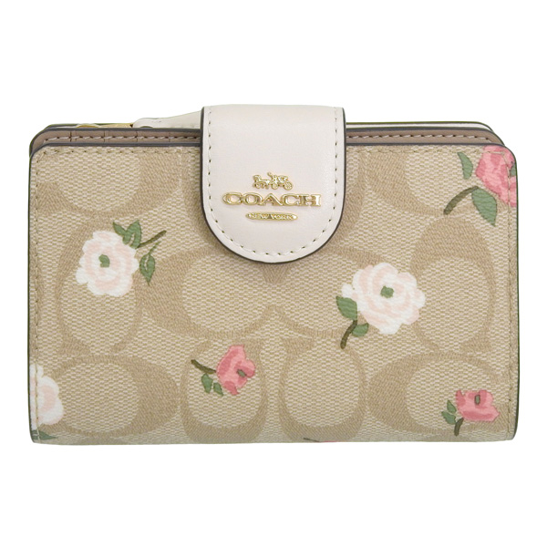 COACH（コーチ） 財布 レディース 2つ折り 折財布 アウトレット