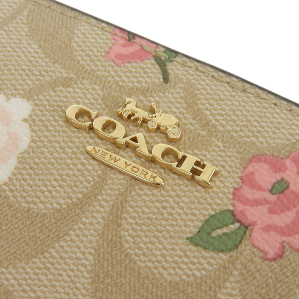 COACH（コーチ） 財布 レディース 2つ折り 折財布 コンパクト