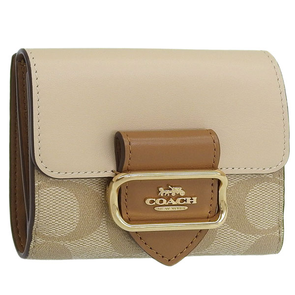 COACH（コーチ） 財布 レディース 2つ折り 折財布 コンパクト