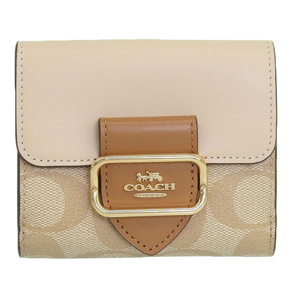 COACH（コーチ） 財布 レディース 2つ折り 折財布 コンパクト