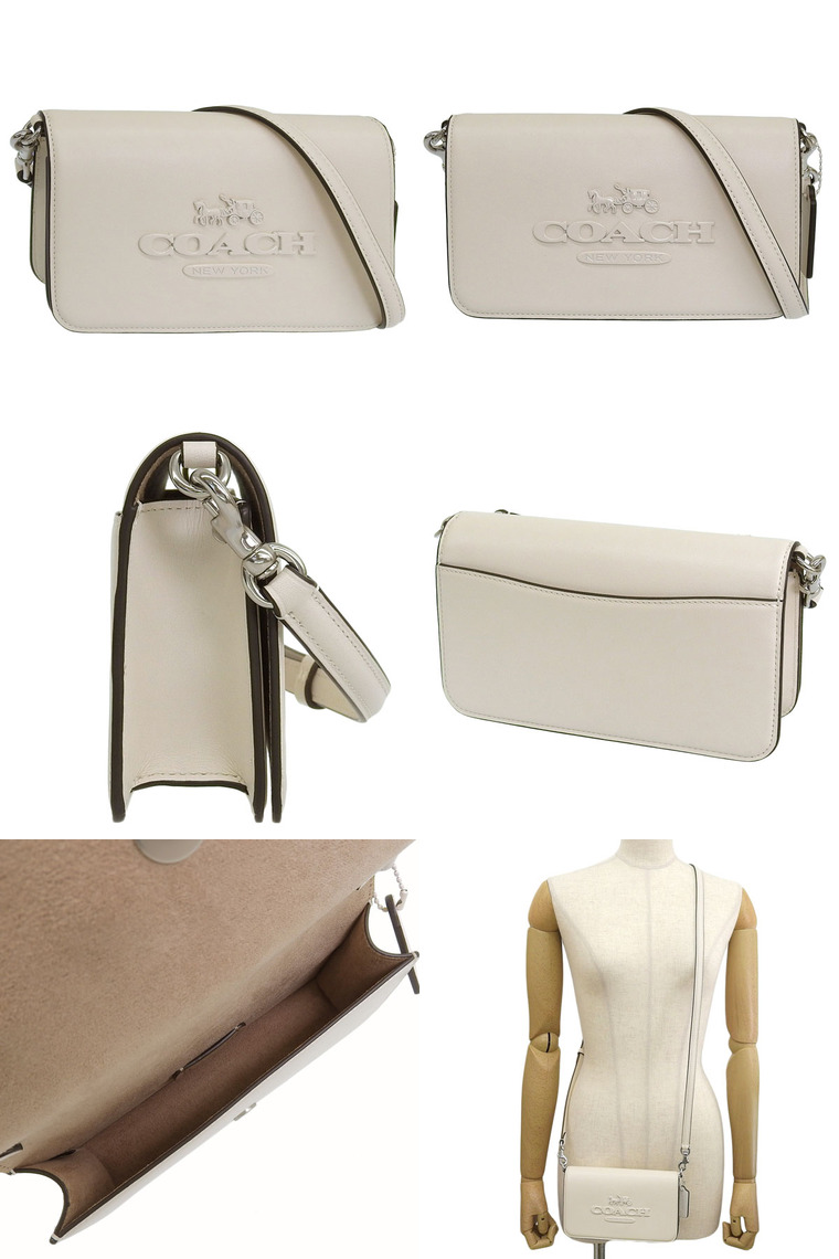 COACH レディースショルダーバッグ（色：グレー系）｜バッグ