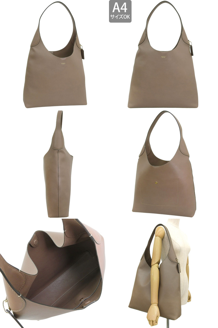 COACH（コーチ） バッグ レディース ショルダーバッグ レザー ダーク