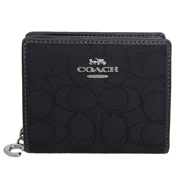 COACH(コーチ) / 長財布/キャンバス/BLK/ブラック/黒/コーチ