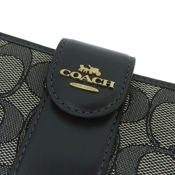 COACH（コーチ） 財布 レディース 2つ折り 折財布 アウトレット