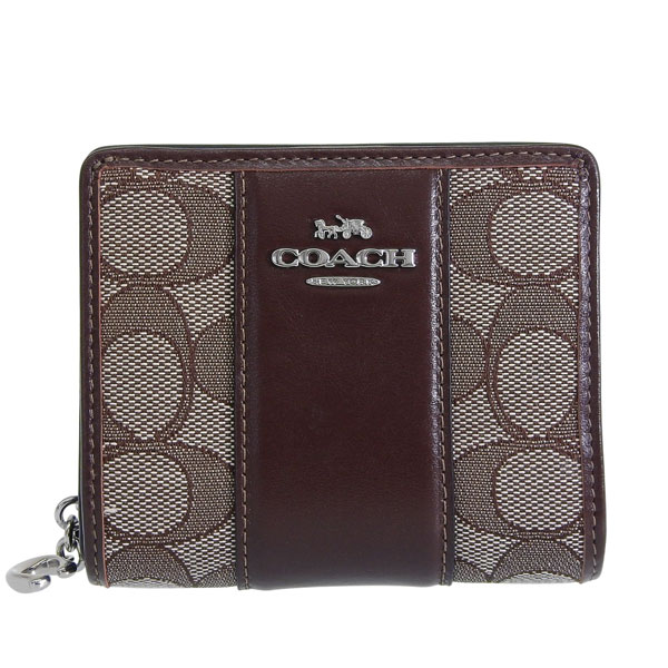 r*2様 COACH コーチ Cロゴ レザー 二つ折り財布 ラウンドファスナー COACH（コーチ） 財布 レディース 2つ折り 折財布 コンパクト