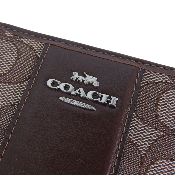 新品 コーチ COACH 2つ折り財布 スナップウォレット ブラウン 茶 COACH（コーチ） 財布 レディース 2つ折り 折財布 コンパクト