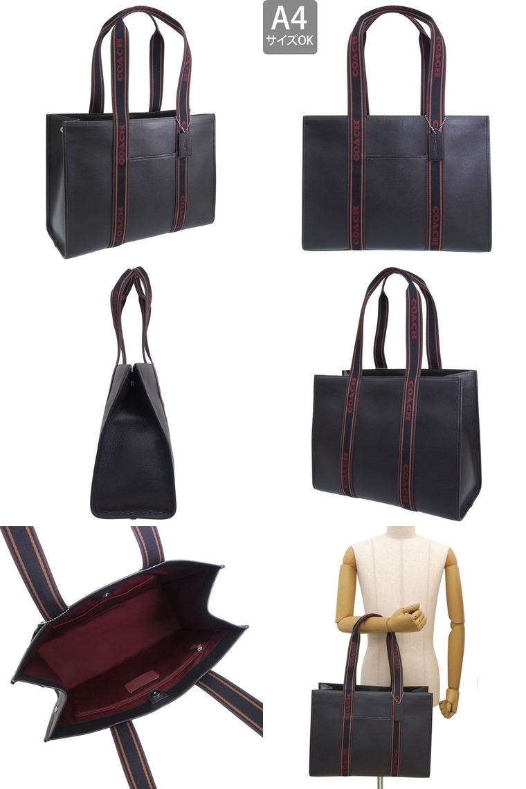 COACH（コーチ） バッグ メンズ トートバッグ アウトレット レザー