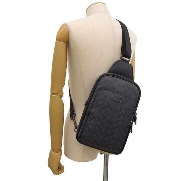 COACH コーチイーサンパックボディバック 公式】コーチアウトレット | イーサン パック・シグネチャー キャンバス