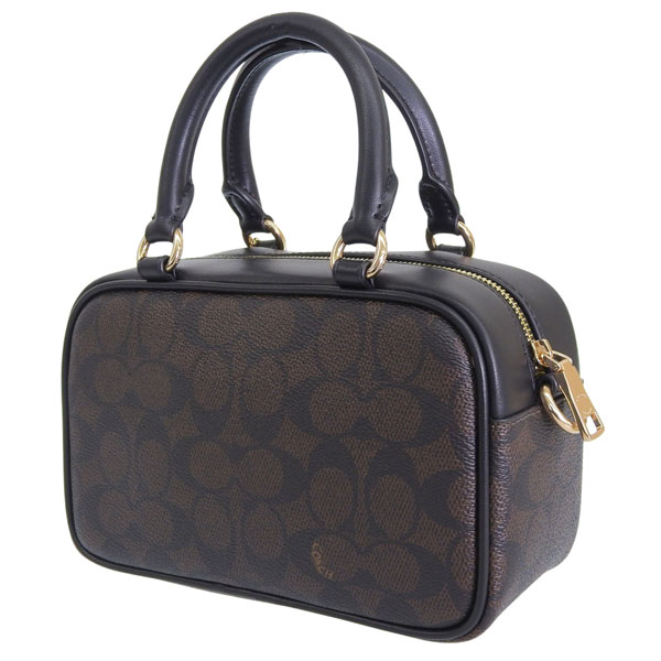 A4可 美品 コーチ PVC ショルダーバッグ シグネチャー ファスナー 黒 COACH（コーチ） 国内発送 ショルダーバッグ バッグ メンズ バッグ A4