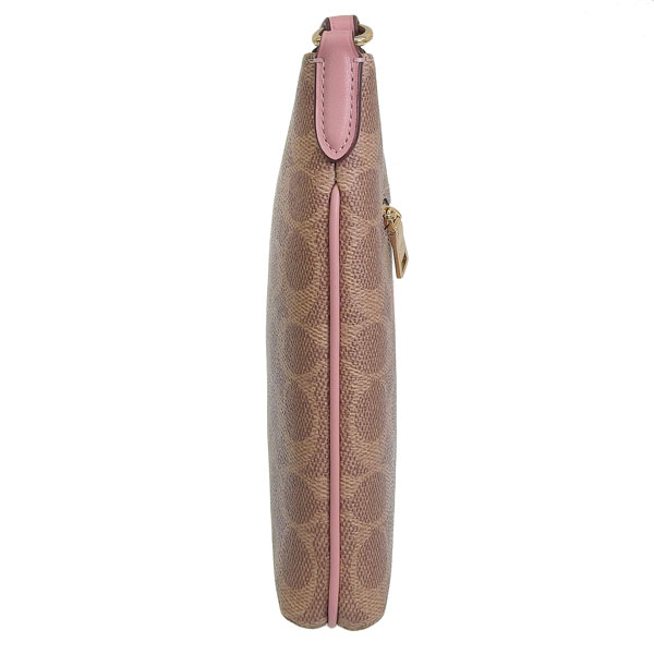コーチ ワンショルダーバッグ ブラウン ピンク キャンバス レザー 17491 COACH（コーチ） バッグ レディース ショルダーバッグ アウトレット