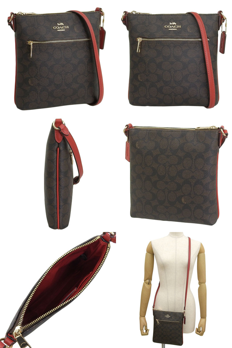 ⭐️極美品⭐️COACH オレンジ レザー ショルダーバッグ　斜めがけ 楽天市場】コーチ ショルダーバッグ 斜めがけ（カラーオレンジ