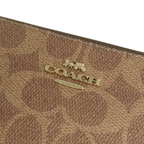 COACH 長財布 ブラウン cw778アウトレット品 - メルカリ
