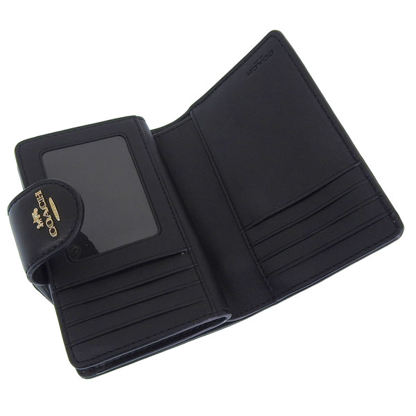 COACH（コーチ） 財布 レディース 2つ折り 折財布 コンパクト