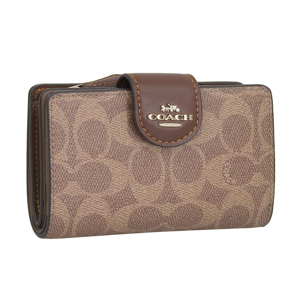 【国内即発】コーチ MDM CRNR ZP SIG CW786 IMXHE COACH コーチ 財布 レディース 2つ折り 折財布 アウトレット