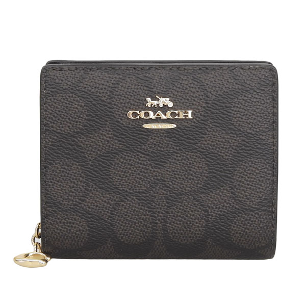 折りたたみ財布 COACH Snap Wallet In Signature Canvas CW789 COACH® Outlet | Snap Wallet In Signature Canvas