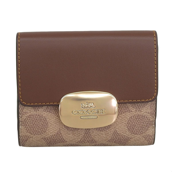 COACH（コーチ） 財布 レディース 2つ折り 折財布 コンパクト