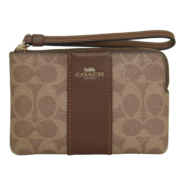 COACH（コーチ） ポーチ レディース アウトレット タンブラウン
