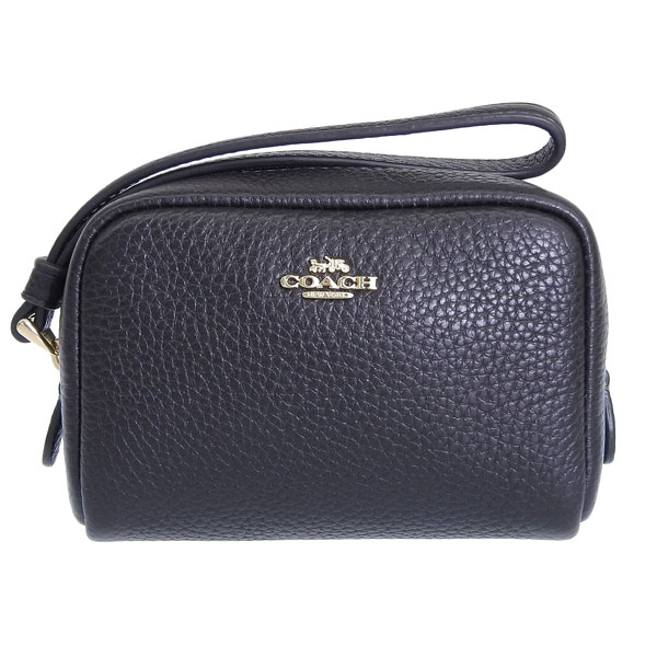 COACH（コーチ） ポーチ レディース アウトレット リストレット レザー
