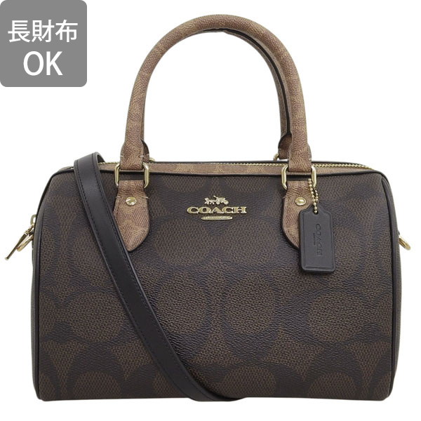 COACH レディースショルダーバッグ（色：ブラウン系）｜バッグ