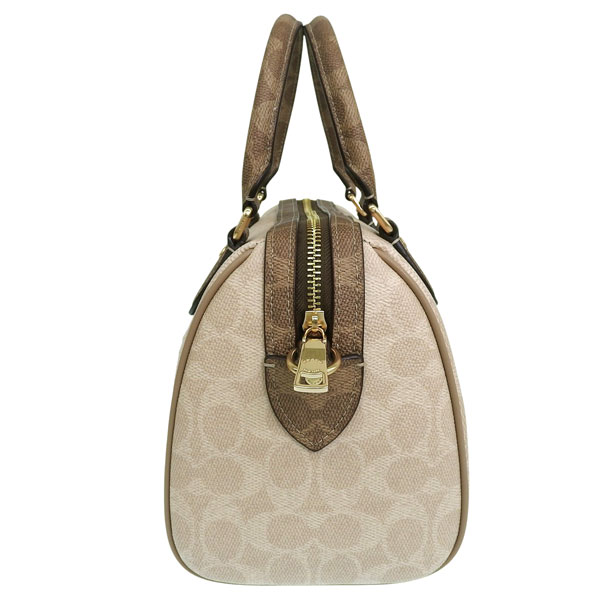 新品COACH ベージュ 2way ローワンサッチェルバッグ Amazon.co.jp: [コーチ] バッグ レザー ミニ ローワン カラー
