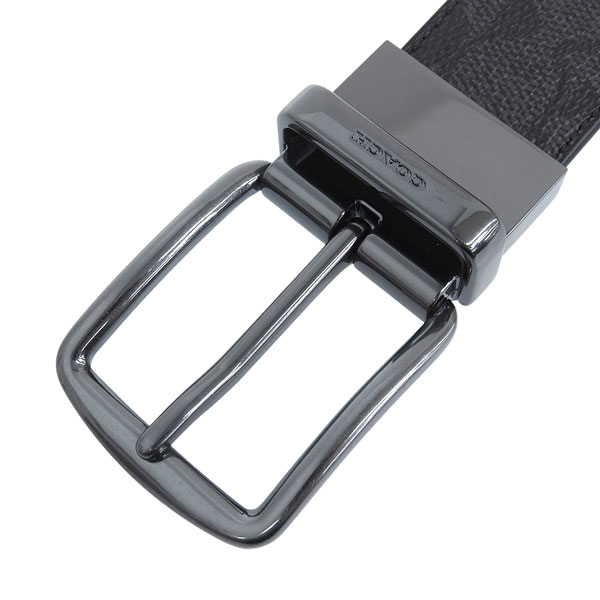 COACH（コーチ） ベルト メンズ リバーシブル アウトレット チャコール