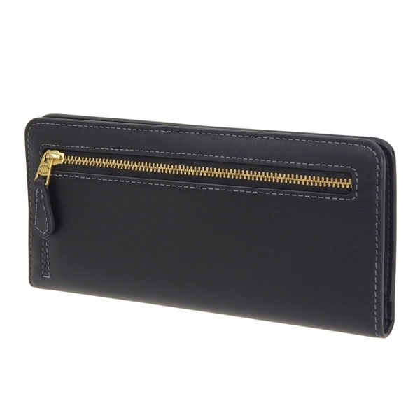 COACH（コーチ） 財布 レディース 長財布 レザー ブラック RFC LTH ESS