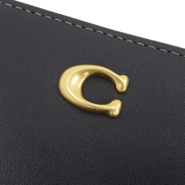 COACH（コーチ） 財布 レディース 長財布 レザー ブラック RFC LTH ESS