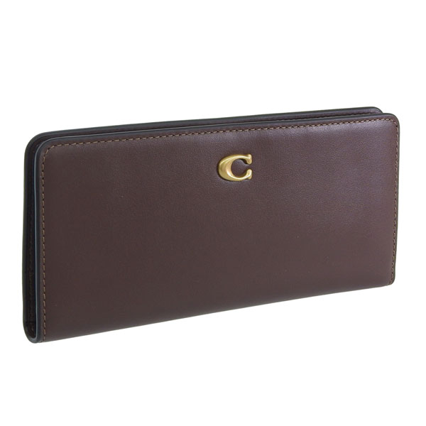 新品　正規品☆COACH コーチ　長財布　ブラウン　ブラック　レザー　長財布 COACH（コーチ） 財布 レディース 長財布 レザー ブラウン RFC LTF ESS